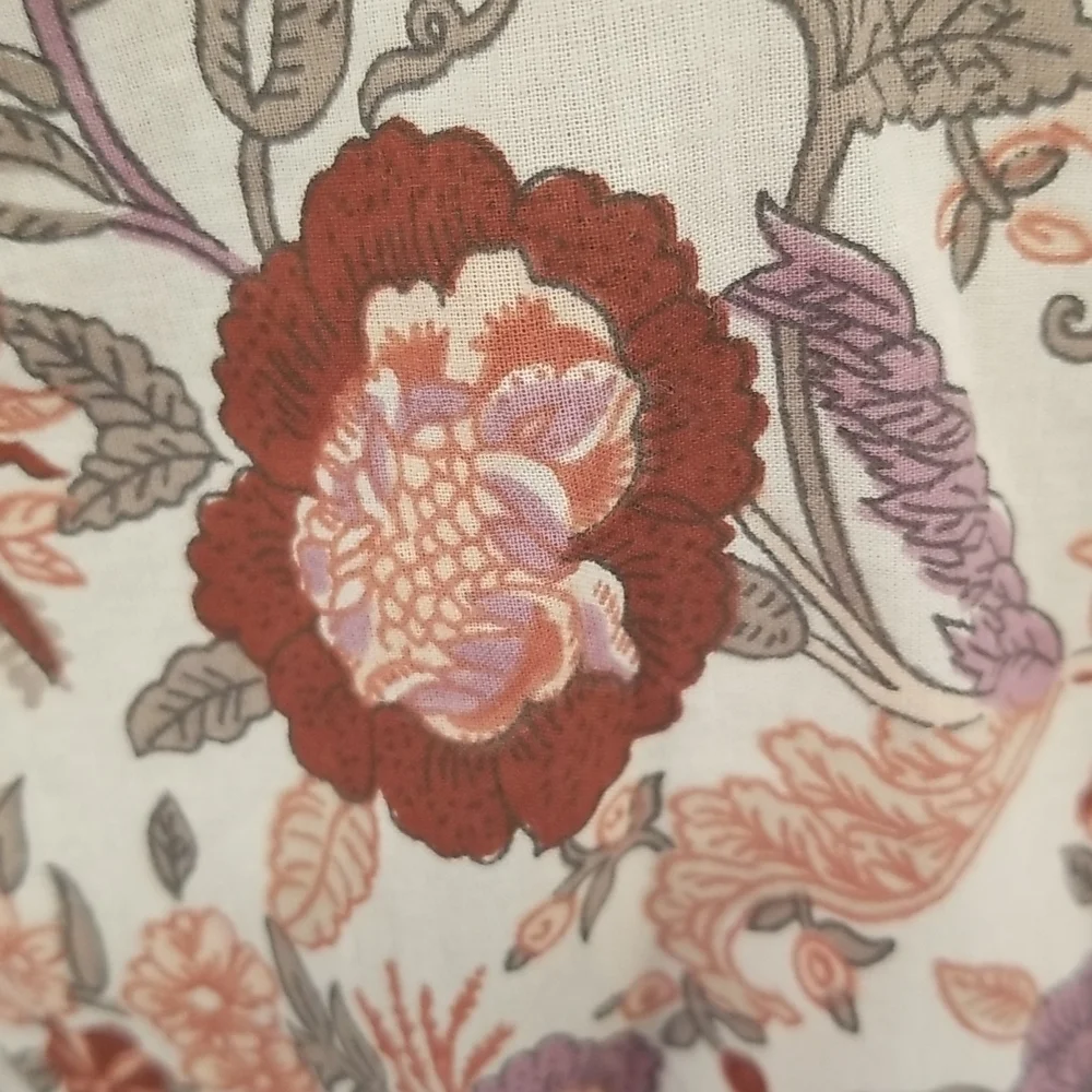 💕ANTHROPOLOGIE LOVE THE LABEL💕 Botanical Top M